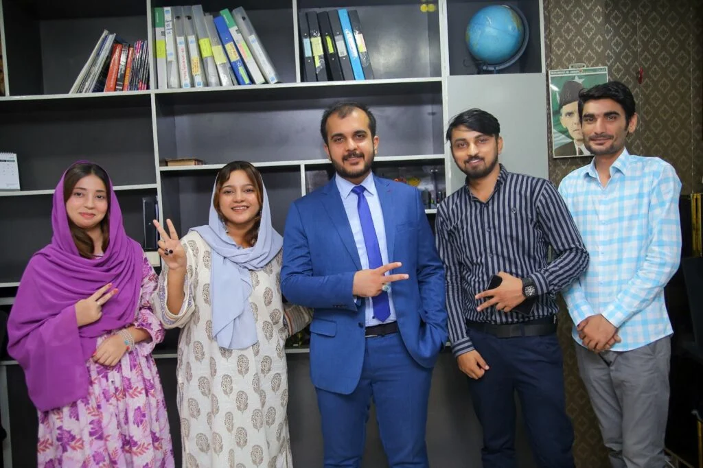 Jasper Consultants team group photo in the Multan office